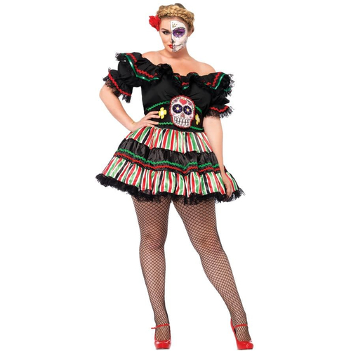 Miss Day Of The Dead Adult Costume