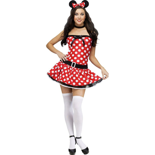 Miss Minni Mouse Adult Costume