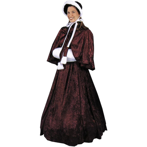 Mrs Dickens Adult Costume