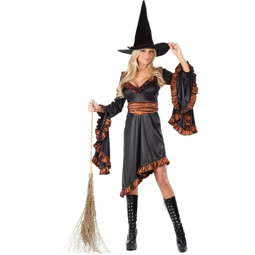 Orange Witch Adult Costume