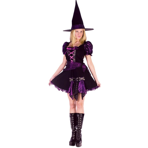 Purple Witch Adult Costume