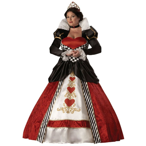 Queen Of Hearts Adult  Plus Size Costume