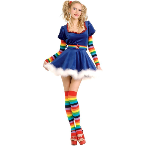 Rainbow Female Adult Costume