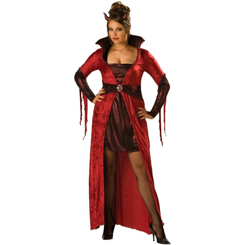 Seductive Devil Adult Plus Size Costume