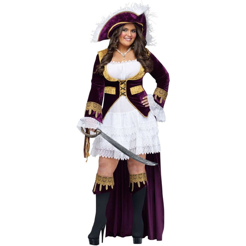 Sparkling Pirate Adult Costume