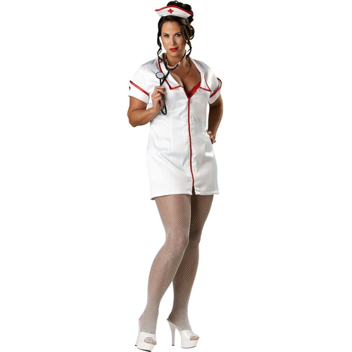 Sweet Nurse Adult Plus Size Costume