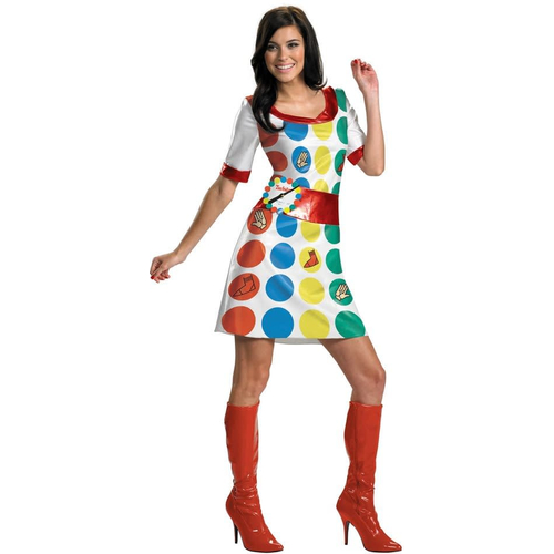 Twister Game Female Costume