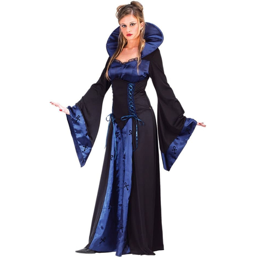 Vampiress Blue Adult Costume