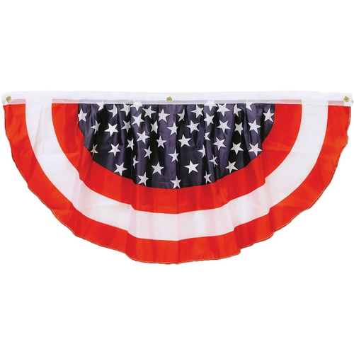 American Stars Stripes Bunting. Holiday Decorations.