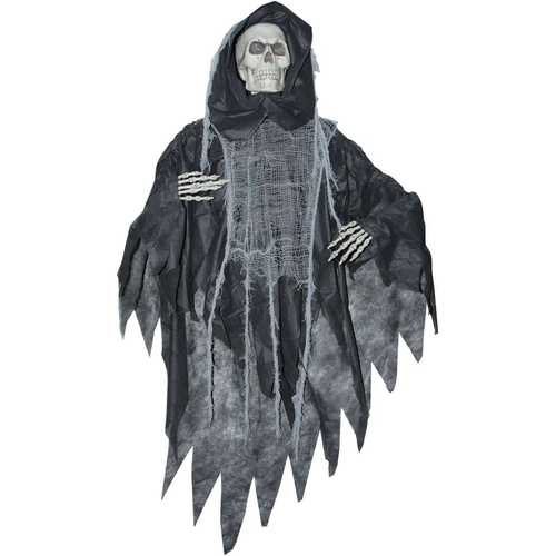 Black Skeleton Reaper. Halloween Props.
