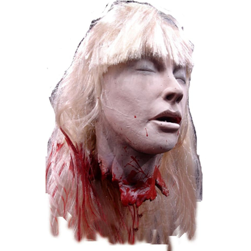 Blonde Debbie'S Cut Off Head. Halloween Heads.