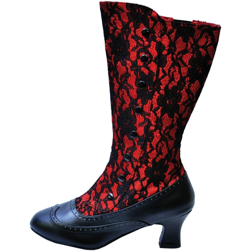 Boot Spooky Red Size 10