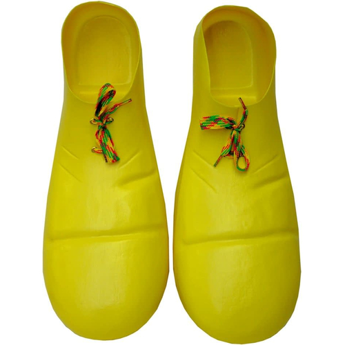 Clown Shoe Plastic Yellow