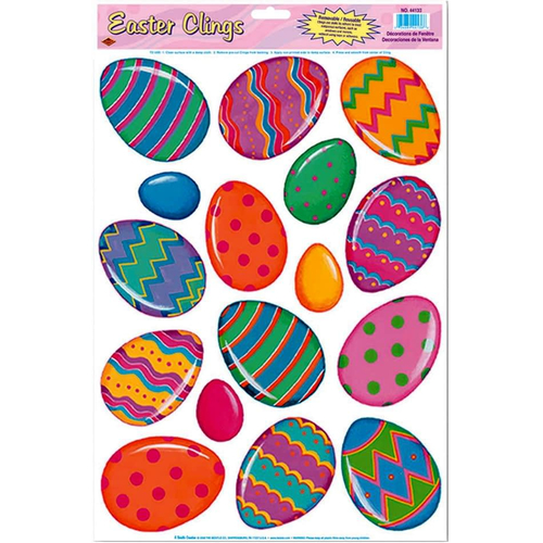 Colourful Eggs. Easter Decorations.