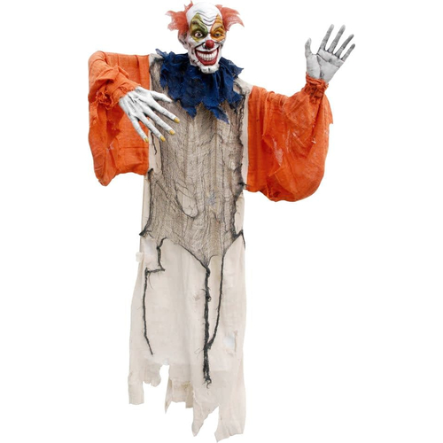 Hanging Creepy Clown.  Halloween Props.