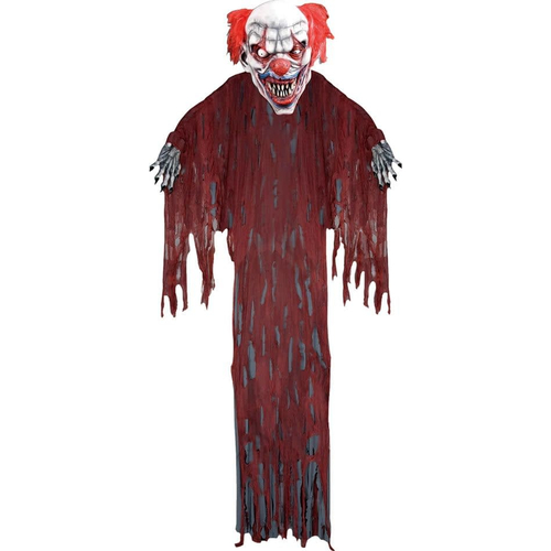 Hanging Evil Clown 12 Ft.  Halloween Props.
