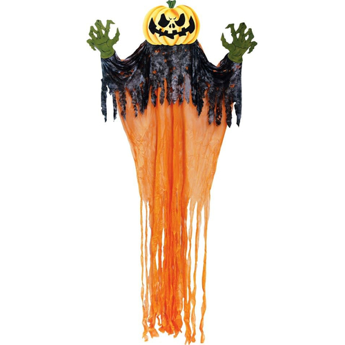 Hanging Pumpkin Monster.  Halloween Props.