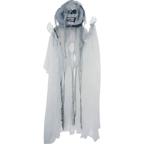 Hanging White Reaper Ghost.  Halloween Props.