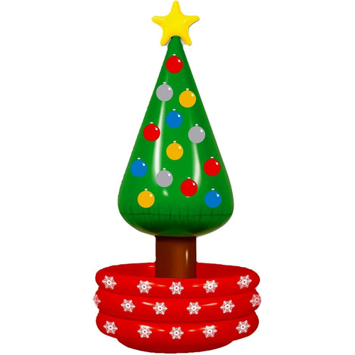 Inflatable Christmas Tree Cooler. Christmas Decorations.