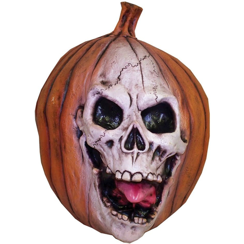 Skull Pumpkin. Halloween  Decoration.