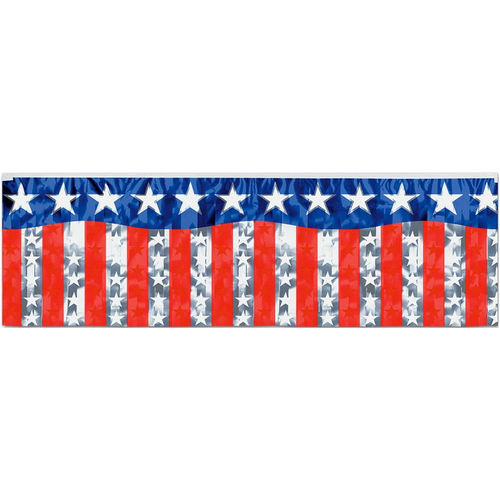 Stars Stripes Banner. Patriotic Decorations.