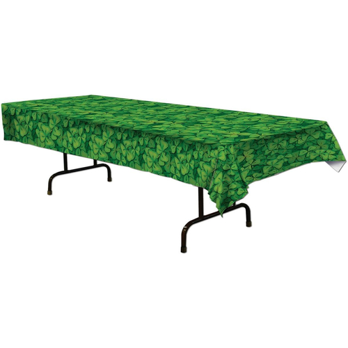 Tablecover With Shamrocks.