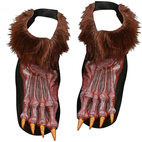 Werewolf Shoe Cover Adult Brow