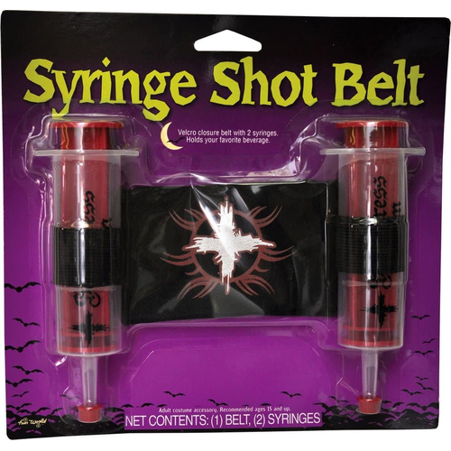 Belt And Syringe Seductress