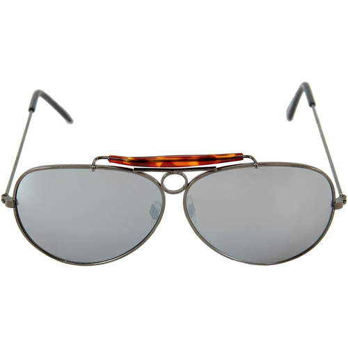 Glasses Aviator Gunmetal Mirro - 15334