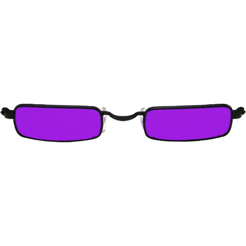 Glasses Vampire Black Purple