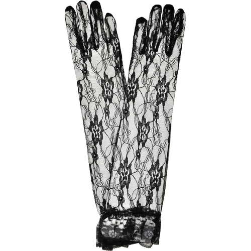 Gloves Black Lace Elbow