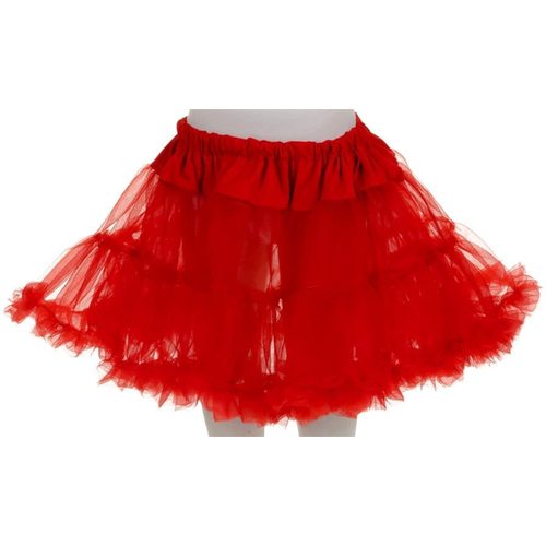 Petticoat Tutu Child Skirt Red