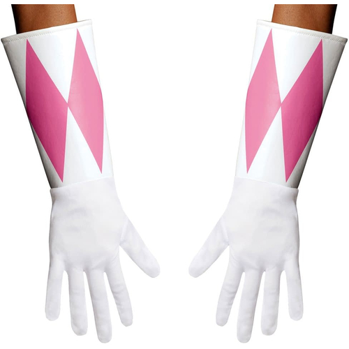 Pink Ranger Adult Gloves