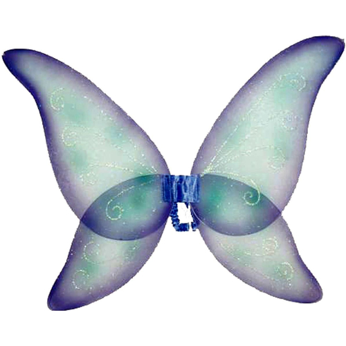 Wings Fairy Prpl Blu Grn