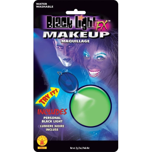 Blacklight Makeup Green Glow