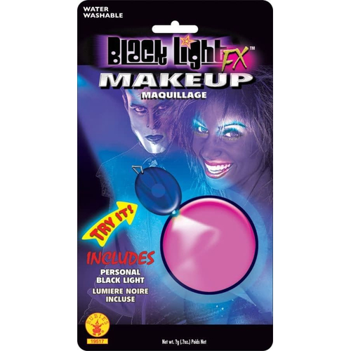 Blacklight Makeup Pink Glow