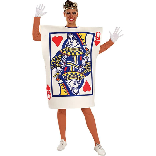 Card Queen Of Hearts Adult Costume