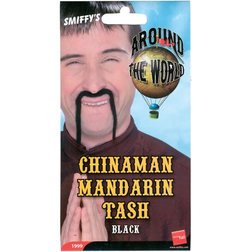 Chinese Mustache Black
