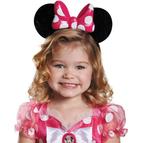 Minnie Pink Lite Up Child Ears