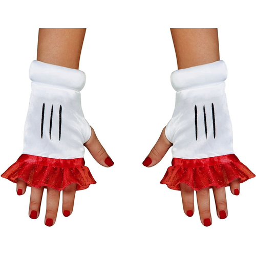 Red Minnie Child Glovettes