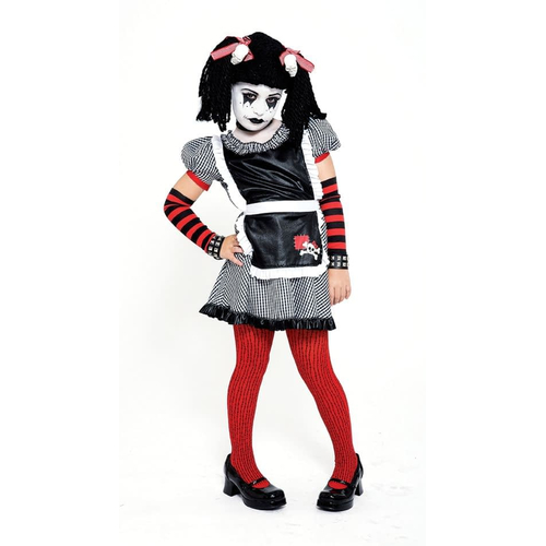Skull Rag Doll Child Costume