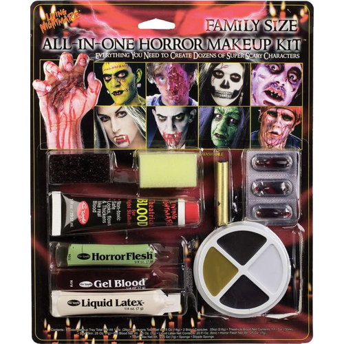 All In One Horror Make Up Kit