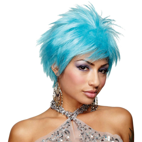 Blue Vivid Wig For Adults