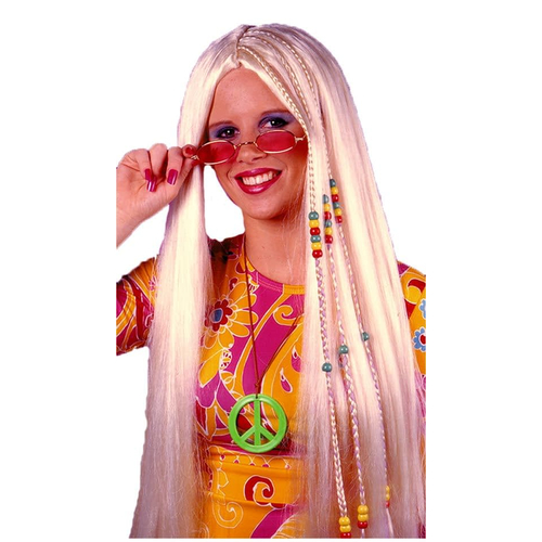 Braided Hippie Blonde Peruke