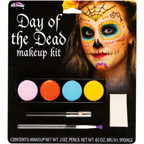 Day Of The Dead Make Up Kit Female