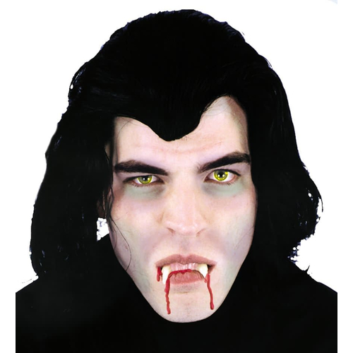 Dracula Wig For Halloween