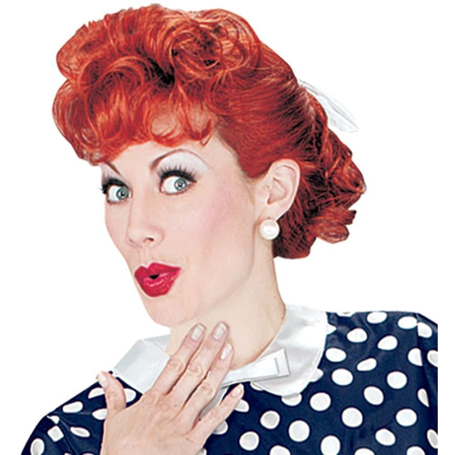 I Love Lucy Wig For Adults