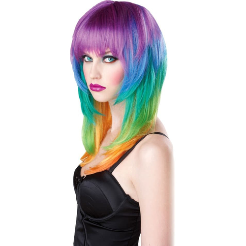 Multicolored Wig Kaleidoscope