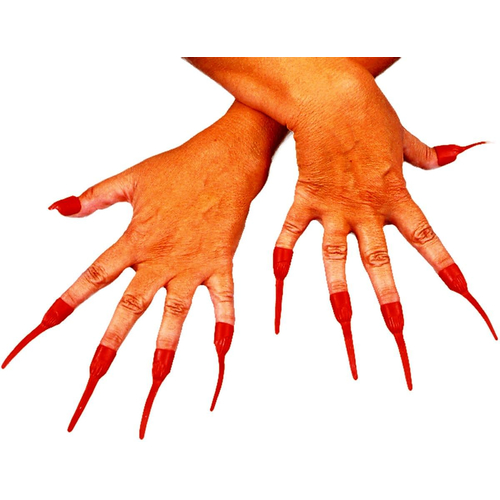 Nails Red Devil