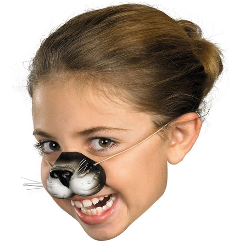 Nose Black Cat With Elastic